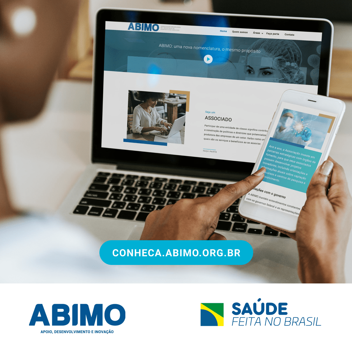 ABIMO comemora 60 anos com ambiente digital exclusivo sobre sua atuação ...